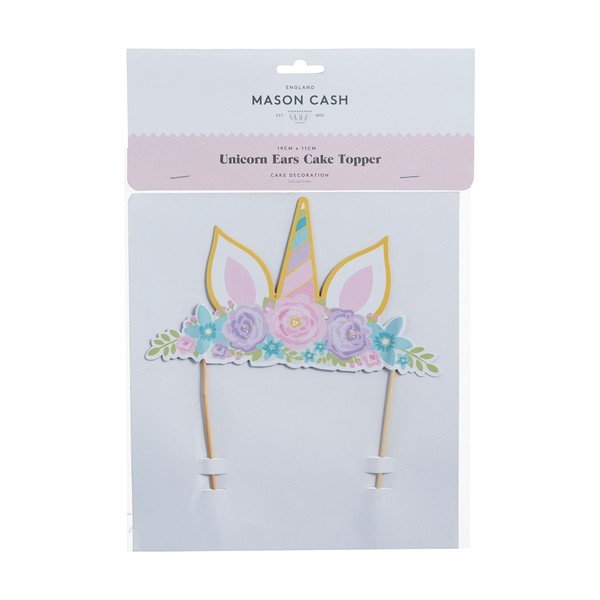 Ozdobný zápich na dort Mason Cash Unicorn-image-1