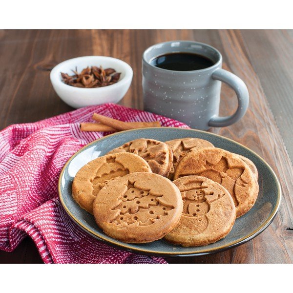 Lívanečník na 7 lívanců Nordic Ware Christmassy-image-1