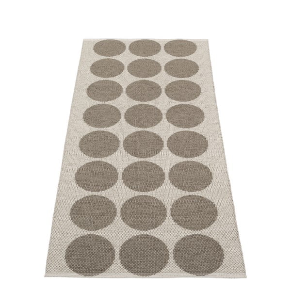 Hnědo-béžový vnitřní a venkovní běhoun 70x160 cm Hugo Walnut Linen – Pappelina-image-2