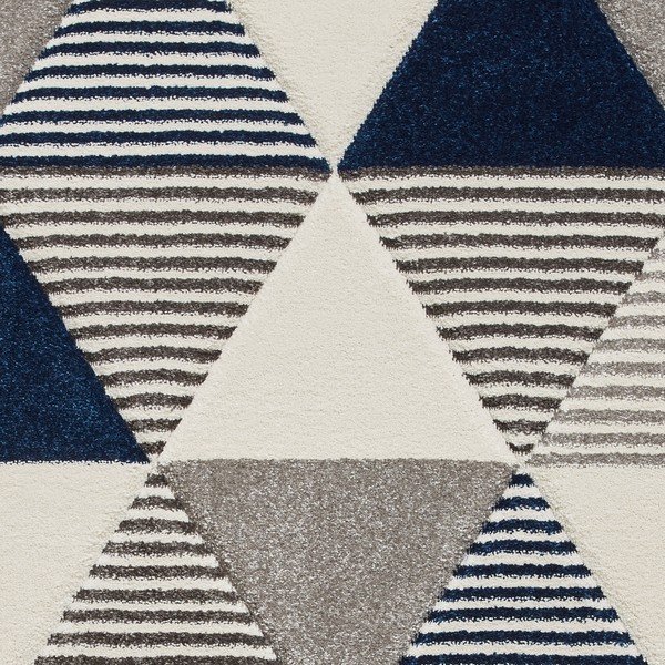 Modro-šedý koberec Think Rugs Brooklyn Geo, 120 x 170 cm-image-3