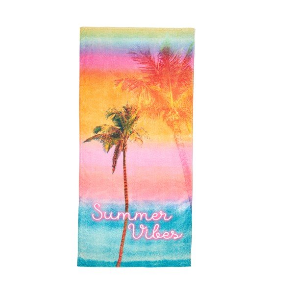 Froté bavlněná plážová osuška 76x160 cm Summer Vibes – Sassy B