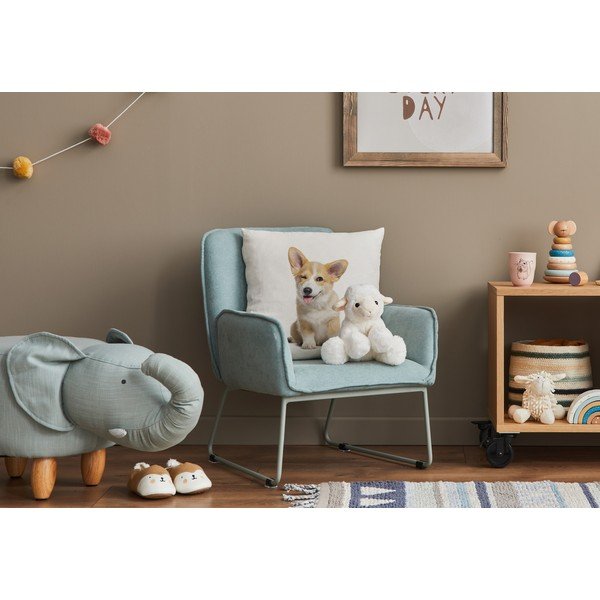 Dětský polštářek z bavlněného saténu 45x45 cm The Cutest Ones – Butter Kings-image-1