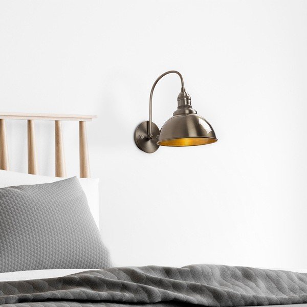 Nástěnné svítidlo v mosazné barvě ø 21 cm Varzan – Opviq lights-image-2