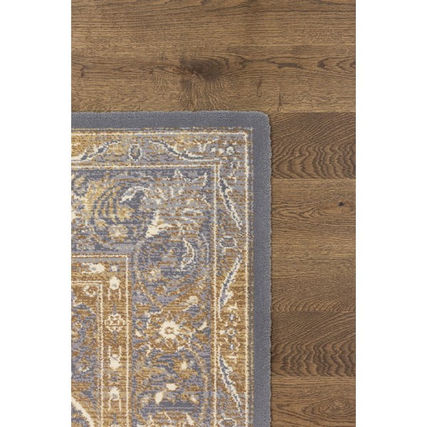 Béžovo-šedý vlněný koberec 133x180 cm Zana – Agnella-image-3