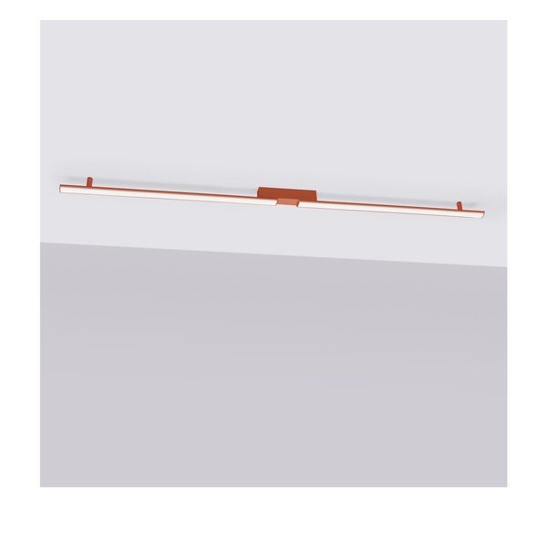 Hliníkové LED stropní svítidlo v cihlové barvě 4x181 cm LAGOM – Thoro-image-4