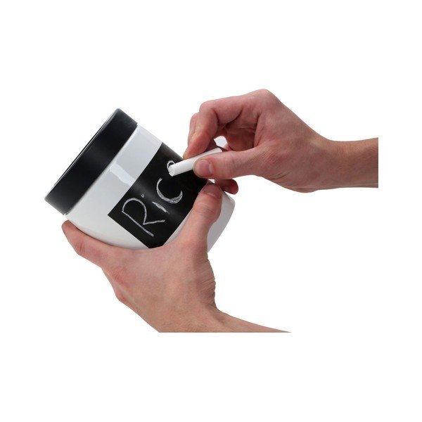 Černobílá popisovací dóza Premier Housewares-image-1