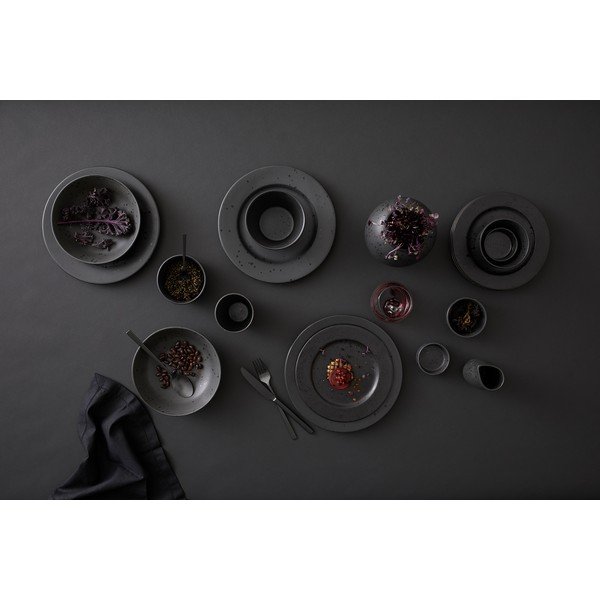 Černá mísa z kameniny ø 20 cm Stentøj - Bitz-image-1