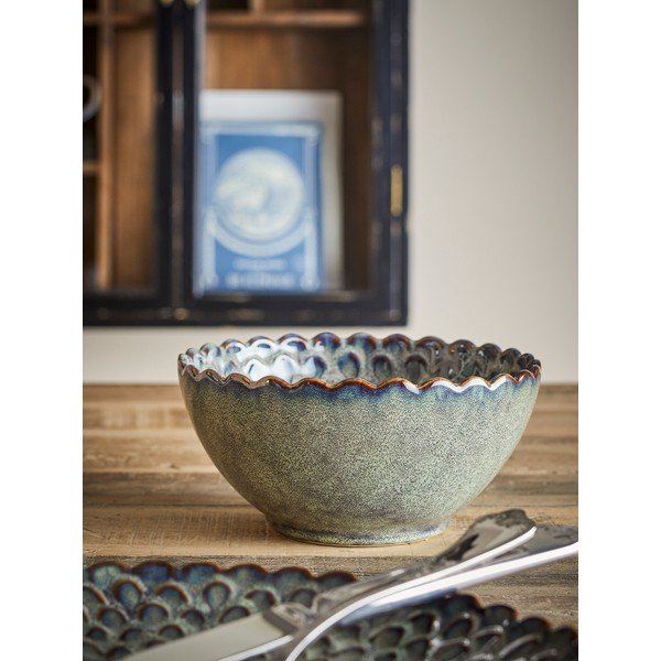 Šedé keramické polévkové misky v sadě 4 ks 625 ml Katrina – Bloomingville-image-1