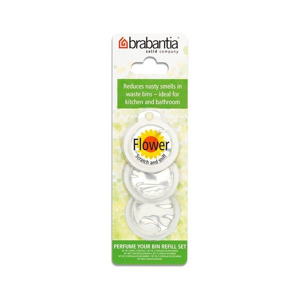 Sada 3 vůní do koše Brabantia Perfume Your Bin Flowers-image-4