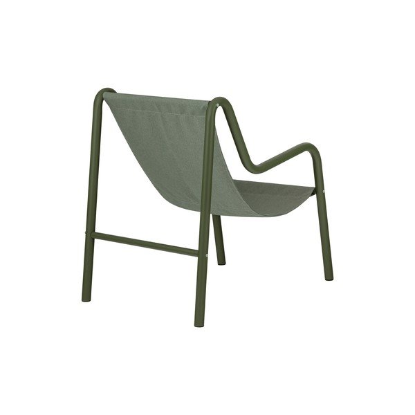 Zelené kovové zahradní křeslo Nokk – noo.ma-image-2
