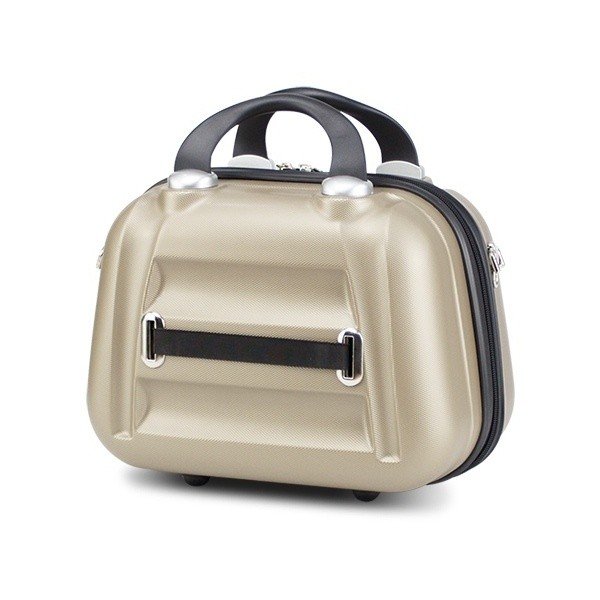 Dámský příruční cestovní kufřík ve zlaté barvě My Valice SMART BAG LASSO Make Up & Hand Suitcase-image-3