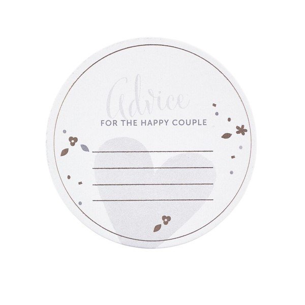 Podtácky pro svatební hosty s místem pro vzkaz Busy B-image-1