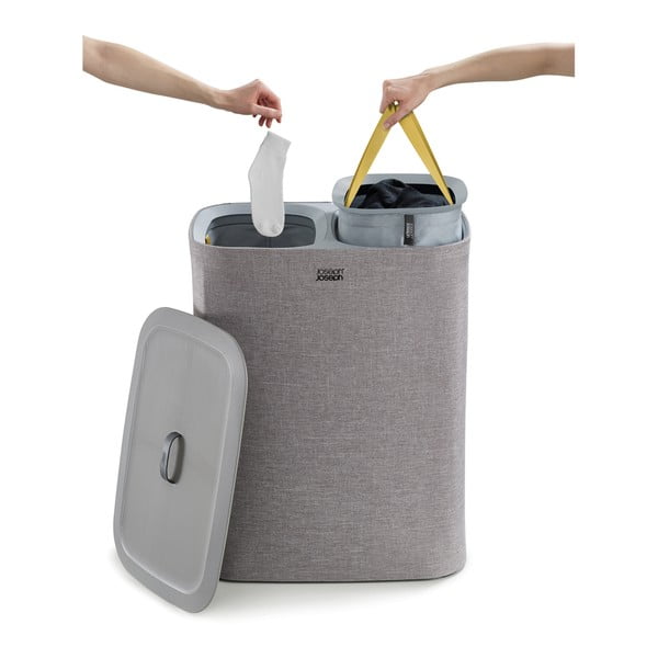 Koš na prádlo 45 l + 45 l Tota - Joseph Joseph-image-2