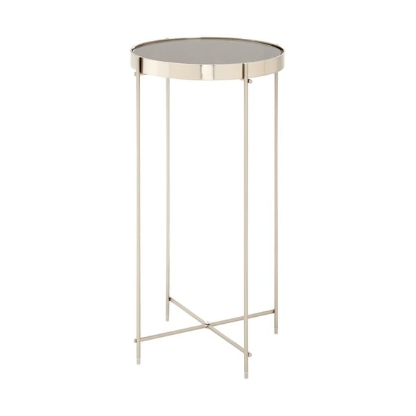 Kulatý odkládací stolek se skleněnou deskou ø 33 cm Allure – Premier Housewares-image-1