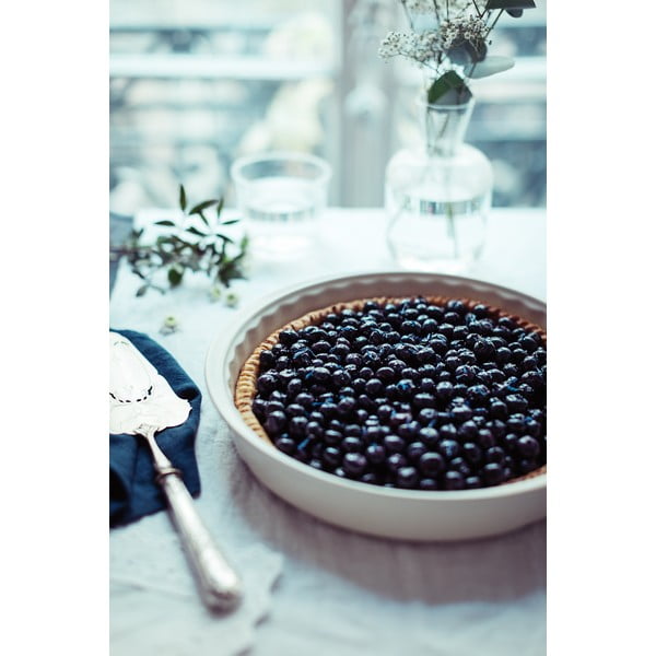 Kulatá forma na koláč v barvě slonové kosti Emile Henry Patisserie, 1,5 l-image-3