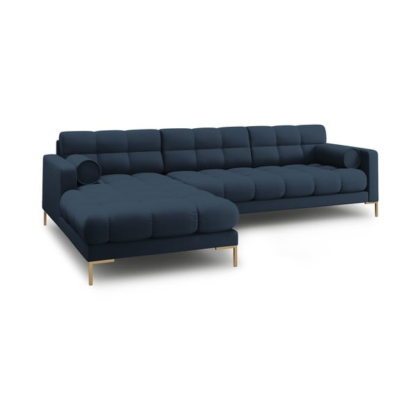 Modrá rohová pohovka (levý roh) Bali – Cosmopolitan Design-image-4