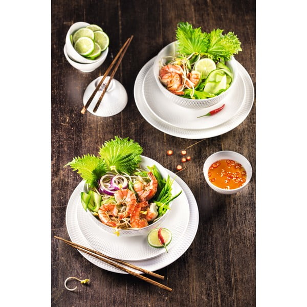 Bílá porcelánová miska Maxwell & Williams Diamonds, ø 12,5 cm-image-1