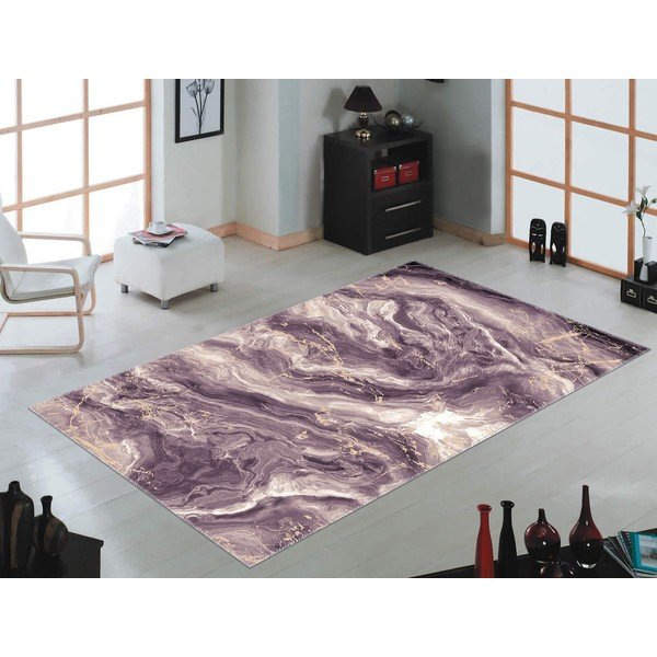 Hnědý běhoun Vitaus Lina, 80 x 300 cm-image-3