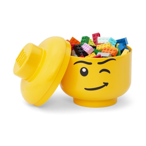 Plastový dětský úložný box Head – LEGO®-image-2