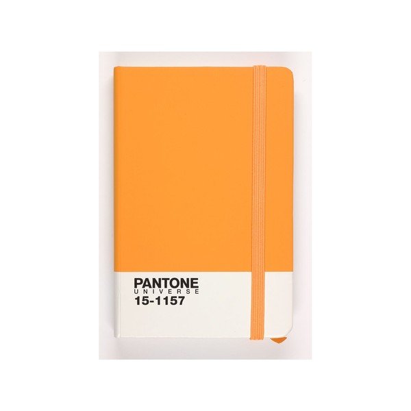 Zápisník Rubber Flame Orange 18-3949