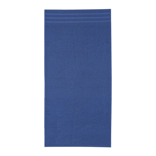 Tmavě modrý ručník Kleine Wolke Royal, 50 x 100 cm