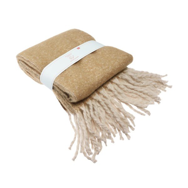 Žlutohnědá deka 127x185 cm – Rex London-image-3