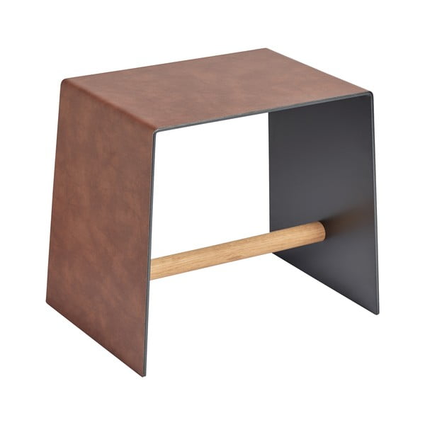 Koňakově hnědá kovová stolička Bull – LIND DNA-image-3