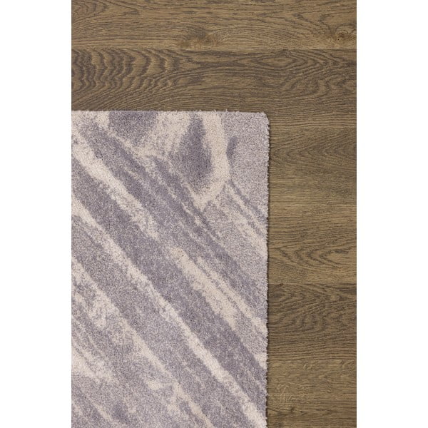 Šedý vlněný koberec 133x180 cm Monstera – Agnella-image-3