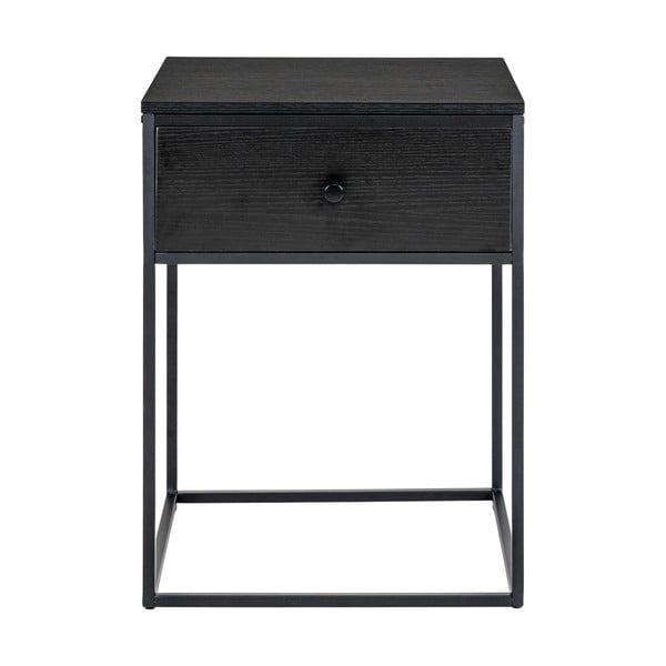 Černý noční stolek Vita – House Nordic