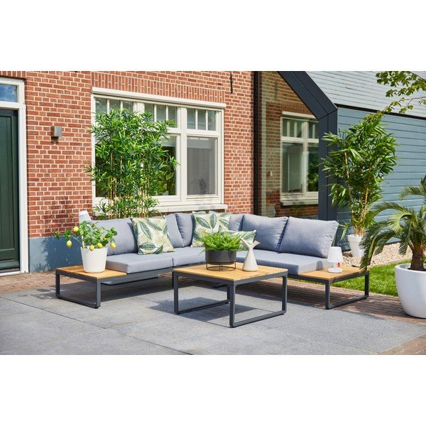 Šedý zahradní lounge set pro 5 Madeira – Hartman-image-3