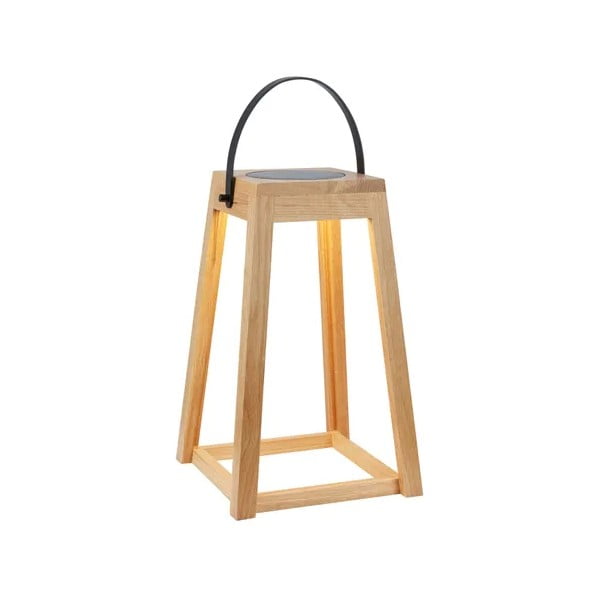 Hnědá venkovní solární LED lucerna na USB (výška 54 cm) Nordic – Markslöjd-image-3