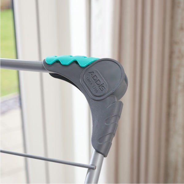 Třípatrový sušák na prádlo ve stříbrné barvě - Addis-image-1