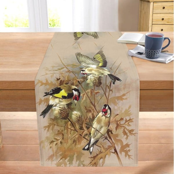 Běhoun na stůl 40x130 cm Yellow Bird – Mila Home-image-2