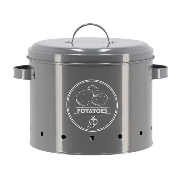 Ocelová dóza na brambory Secret Du Potager – Esschert Design