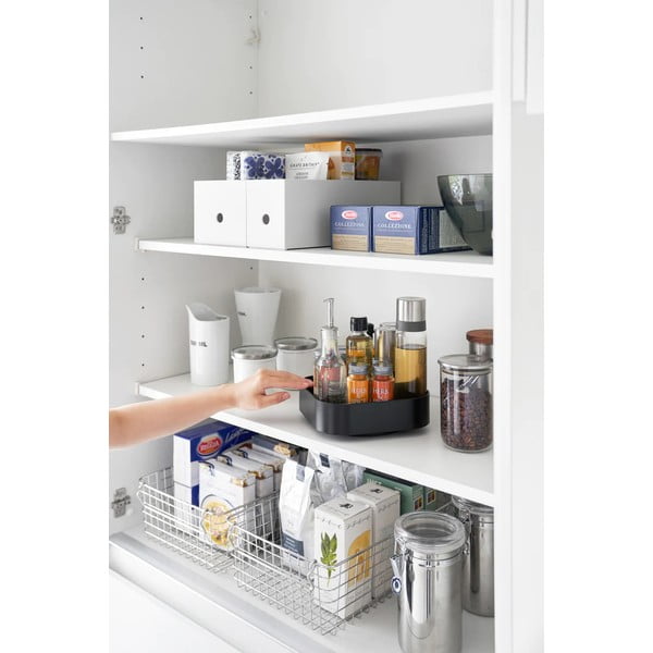 Otočný plastový organizér na kořenky Tower – YAMAZAKI-image-2