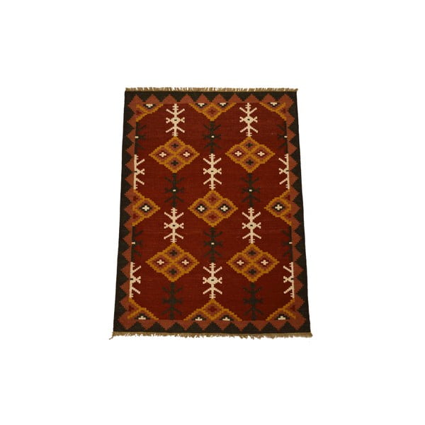 Ručně tkaný koberec Ethnic Orange, 120x180 cm