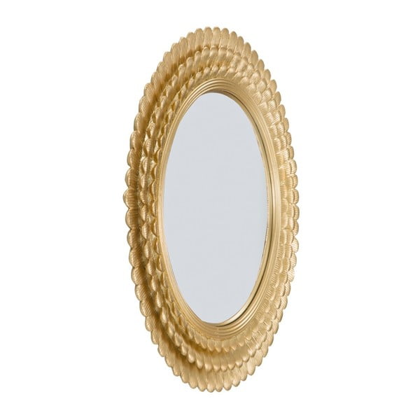 Nástěnné zrcadlo v železném rámu Mauro Ferretti Glam Lamin, ⌀ 43 cm-image-2