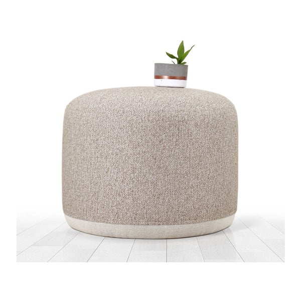 Béžový taburet Cedre – Artie-image-2