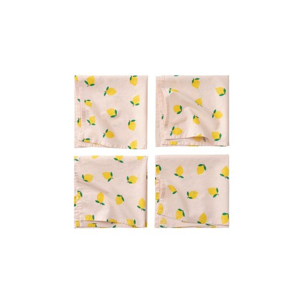 Ubrousky v sadě 4 ks 40x40 cm Milly Fruit – Ellos Home