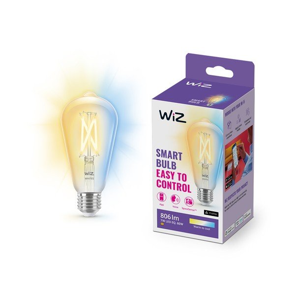 Filamentová smart žárovka E27, 7 W – WiZ-image-2