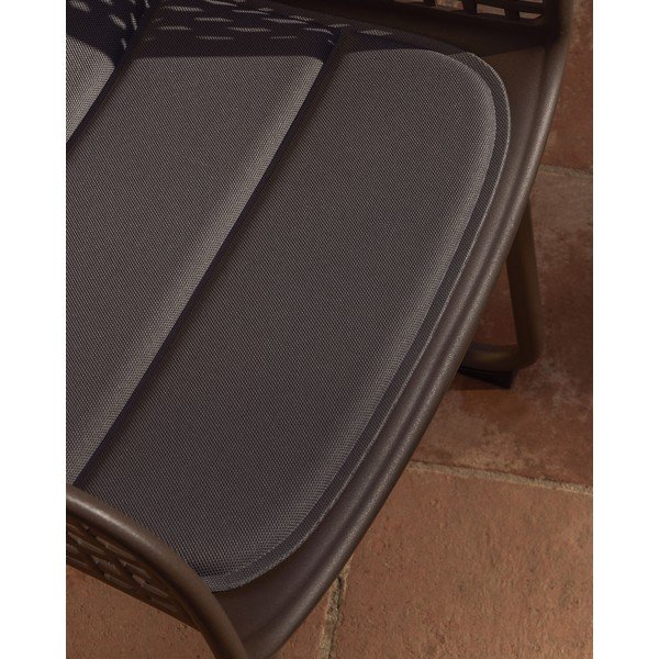 Šedý zahradní podsedák 43x45 cm Sindera – Kave Home-image-1