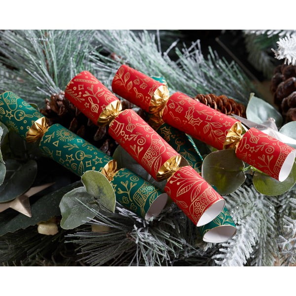 Vánoční crackery v sadě 8 ks Bon Bon – Robin Reed-image-1