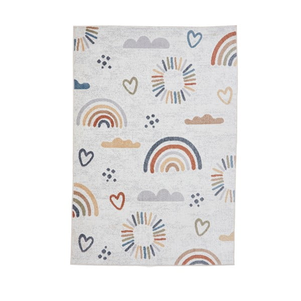 Krémový dětský koberec 120x170 cm Vida Kids Rainbow – Think Rugs