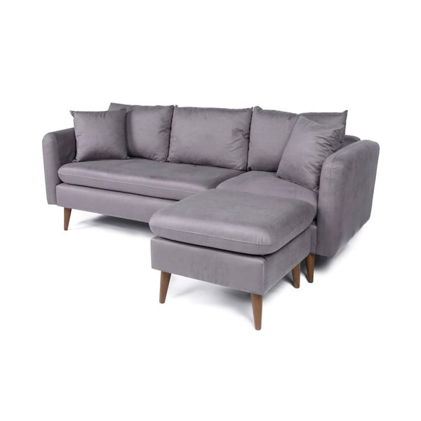 Světle šedá pohovka 215 cm Sofia – Balcab Home-image-3