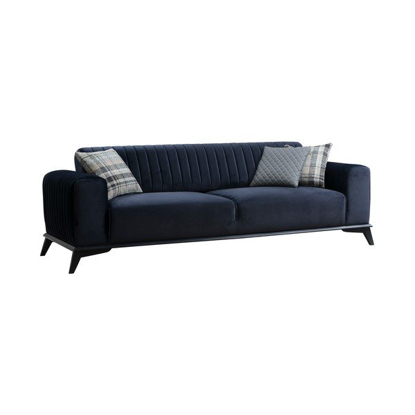 Tmavě modrá pohovka 220 cm Lisa – Balcab Home-image-2
