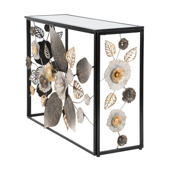 Černý konzolový stolek 42x112 cm Glam Dark – Mauro Ferretti-image-1