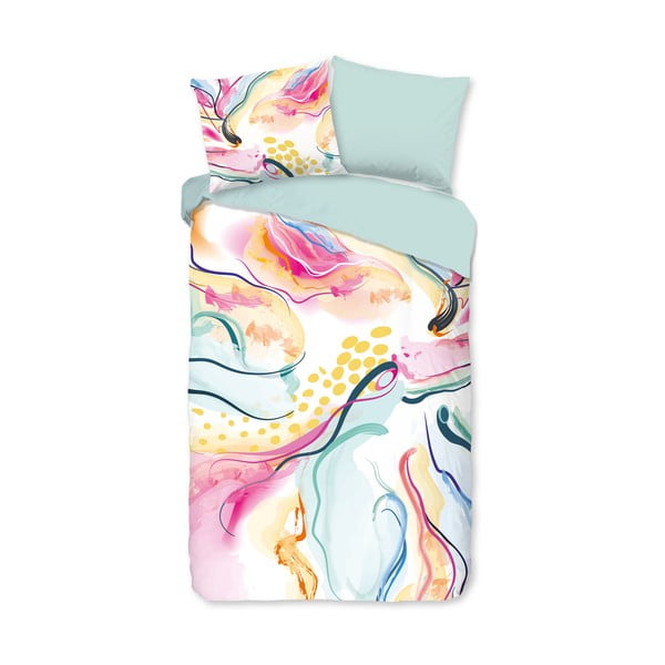 Bavlněné povlečení na jednolůžko/prodloužené 140x220 cm Magic – Good Morning