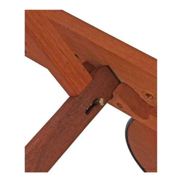 Zahradní skládací lehátko z eukalyptového dřeva Garden Pleasure Palm Springs-image-1