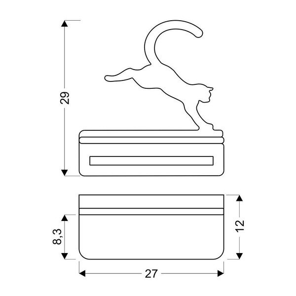 Černé dětské svítidlo Cat – Candellux Lighting-image-3