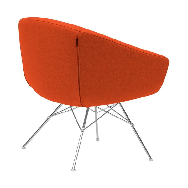 Oranžové křeslo Softline Aiko-image-2